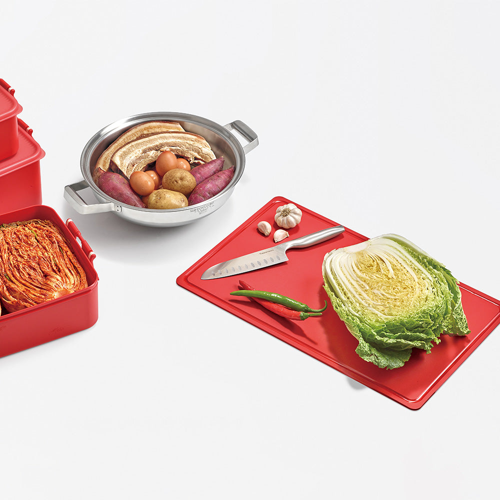 TPU 항균도마 대형 레드