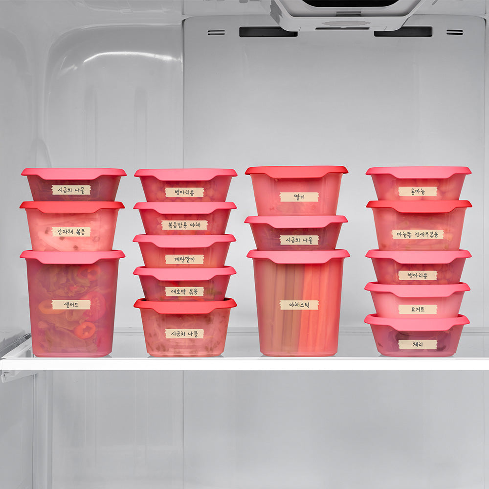 원터치 프레시 정사각 370ML (4P)