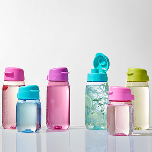 [350ML 추가 증정] 크리스탈 에코 물통 550ML 연두& 하늘