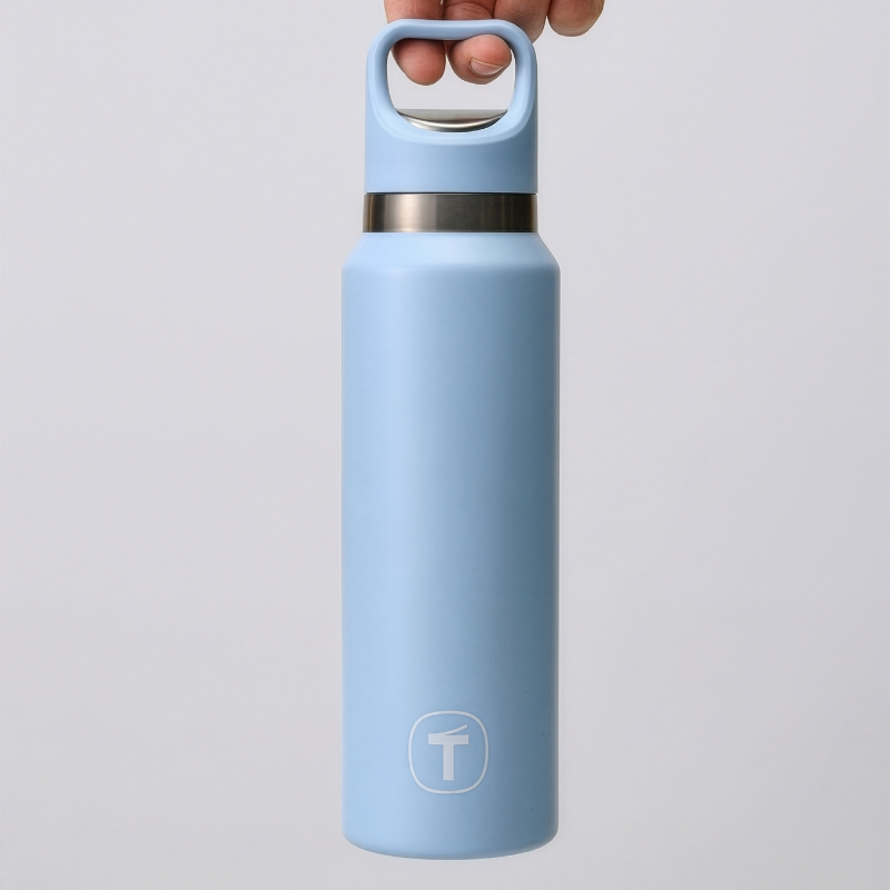 [온라인 단독 할인] 티타늄 텀블러 520mL 연보라
