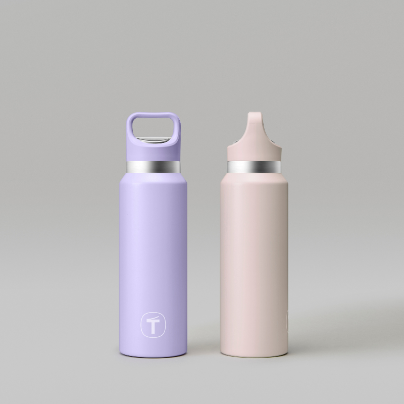 [온라인 단독 할인] 티타늄 텀블러 520mL 연보라