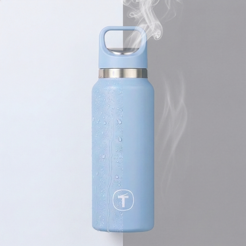 [온라인 단독 할인] 티타늄 텀블러 520mL 스카이블루