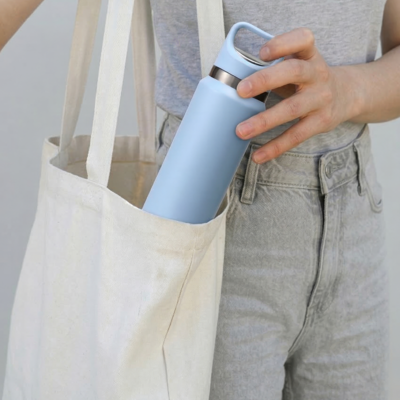 [온라인 단독 할인] 티타늄 텀블러 520mL 연보라