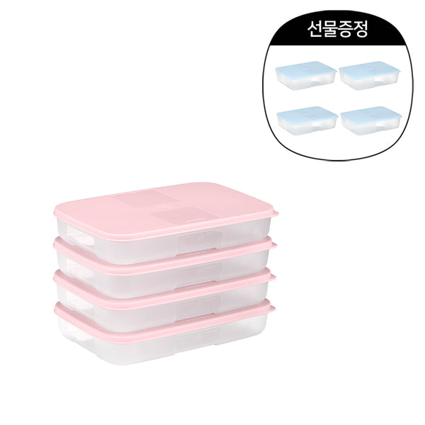 펭귄 대형 1번 (4개) 연핑크 (~4월 30일까지)(구매 시, 펭귄 대형 2번 연하늘 4개 증정)