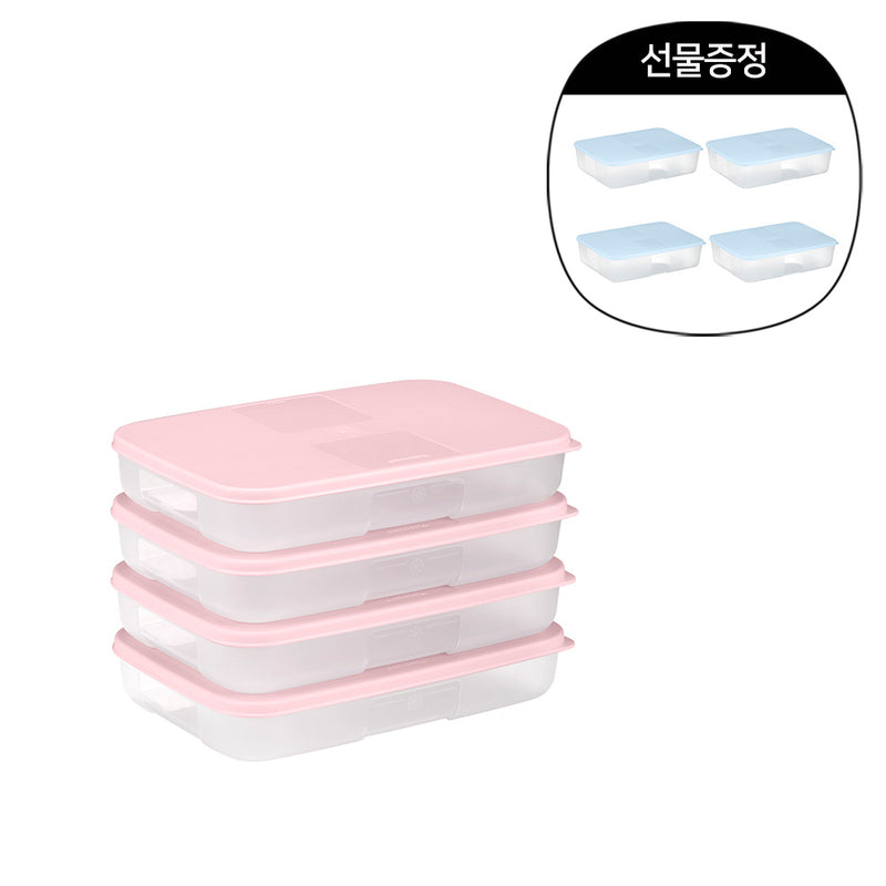 펭귄 대형 1번 (4개) 연핑크 (~4월 30일까지)(구매 시, 펭귄 대형 2번 연하늘 4개 증정)